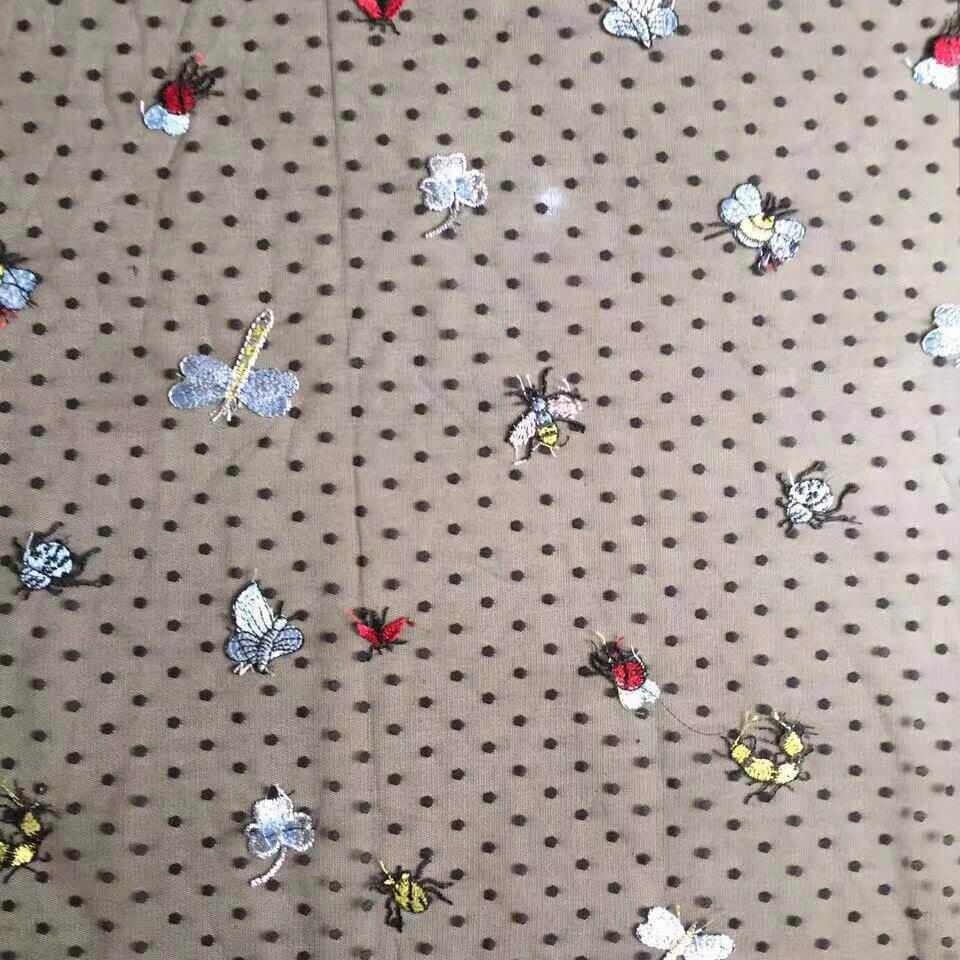 Embroidered Fabric Women's Kids Polyester for Women's Wear Wholesale S 6